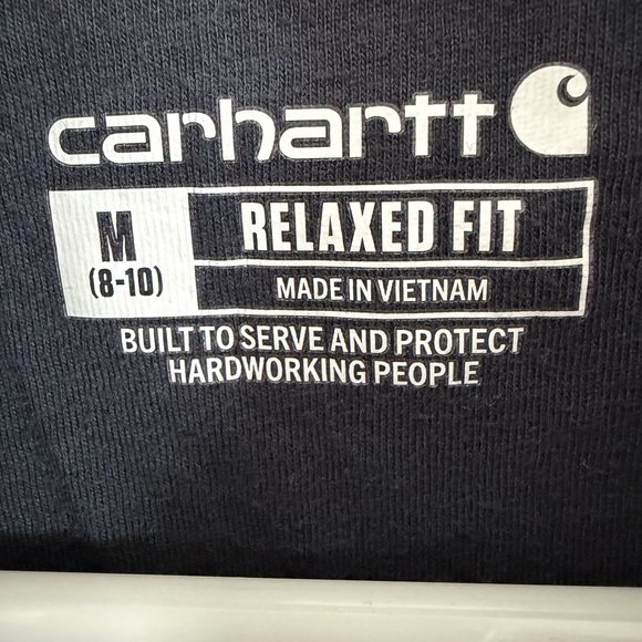 Carhartt Women’s 3/4 Zip Navy Pullover - Picture 2 of 3